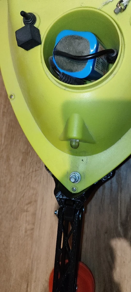 Uchwyt Mocowanie echosondy Deeper PRO, CHIRP do łódki zanętowej Tył/przód — zdjęcie 4